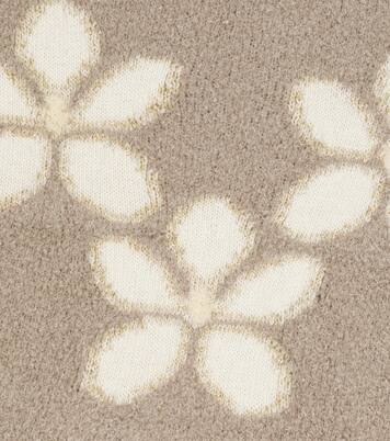 Floral lamé sweater | Monnalisa