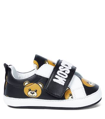 Baby Sneakers aus Leder | Moschino Kids