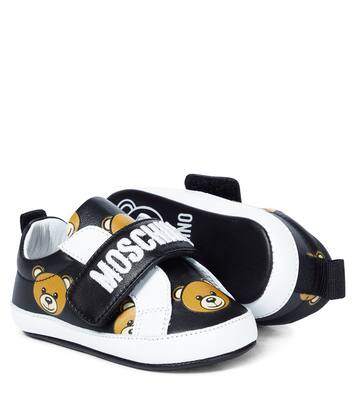 Baby Sneakers aus Leder | Moschino Kids