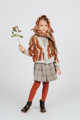 Jacquard wool and cotton-blend cardigan | Paade Mode