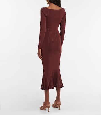 Midikleid Atalanta aus Rippstrick | Galvan