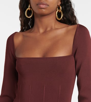 Midikleid Atalanta aus Rippstrick | Galvan