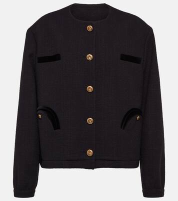 Gliss cotton-blend bouclé jacket | Blazé Milano