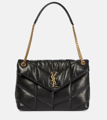 Puffer Medium leather shoulder bag | Saint Laurent