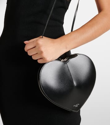 Le Cœur leather shoulder bag | Alaïa