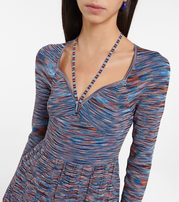 Vestido corto Selene teñido por inmersión | Simkhai