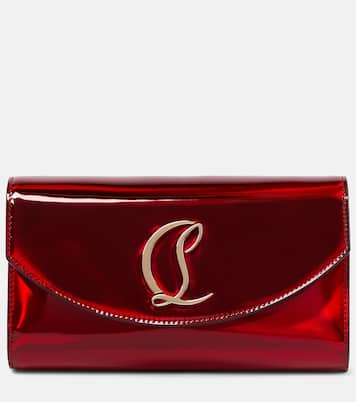 Loubi54 patent leather clutch | Christian Louboutin
