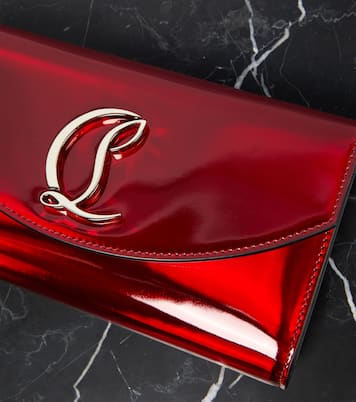 Loubi54 patent leather clutch | Christian Louboutin