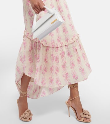 Firefly floral cotton midi dress | LoveShackFancy