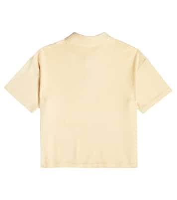 Printed terry polo shirt | Jellymallow