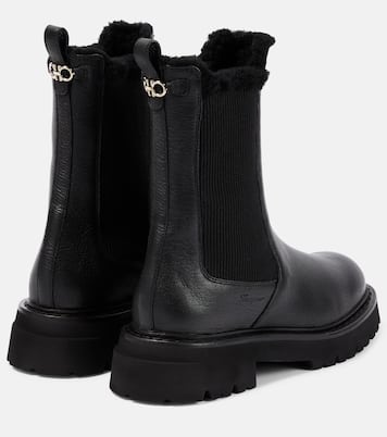 Leather ankle boots | Ferragamo