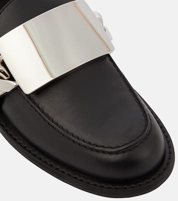Loafers Gourmet Chain aus Leder | JW Anderson