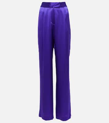 Pantalon ample en satin de soie | The Sei