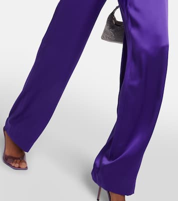 Pantalon ample en satin de soie | The Sei