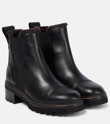 Mallory leather Chelsea boots | See By Chloé