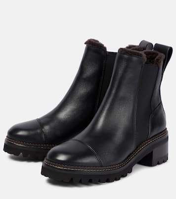 Mallory leather Chelsea boots | See By Chloé