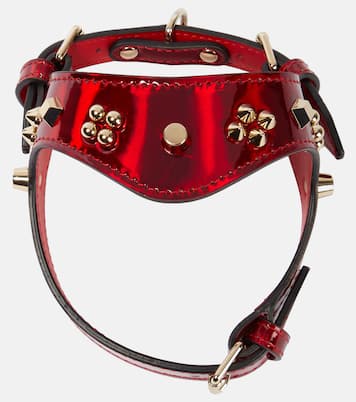 Loubiharness embellished leather dog harness | Christian Louboutin