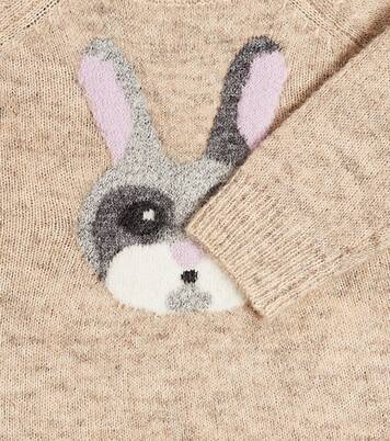 Baby Gilby alpaca and wool-blend sweater | Molo