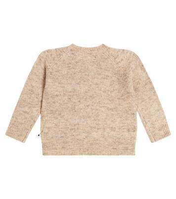 Baby Gilby alpaca and wool-blend sweater | Molo