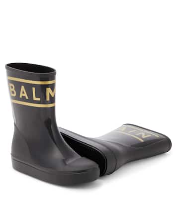 Logo rain boots  | Balmain Kids