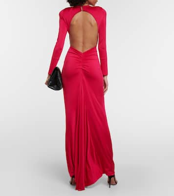 Maxikleid aus Jersey | Victoria Beckham