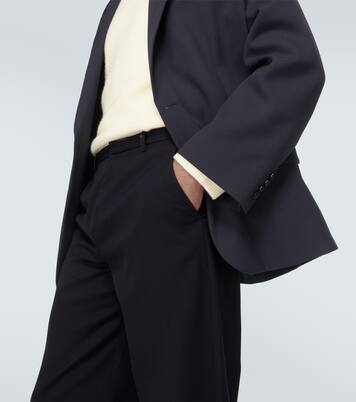 Prop wool-blend straight pants | Acne Studios