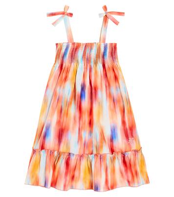 Gloss tie-dye cotton dress | Vilebrequin Kids