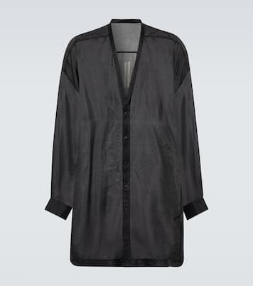 Larry 실크 셔츠 | Rick Owens