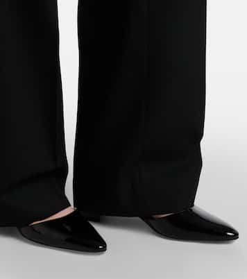 Aspro 30 patent leather slingback pumps | Manolo Blahnik