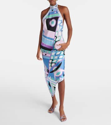 Sandalen Etana 50 aus Metallic-Leder | Jimmy Choo