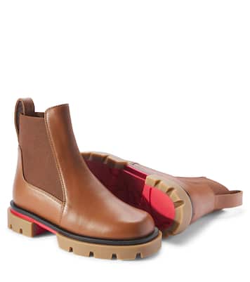 Marchacroche leather Chelsea boots | Christian Louboutin Kids