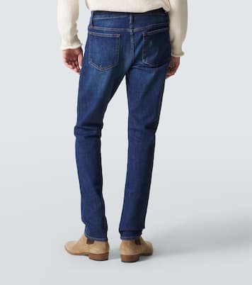 Jeans slim L'Homme de tiro medio | Frame