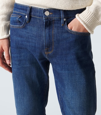 Jeans slim L'Homme de tiro medio | Frame