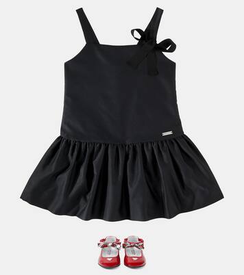 Vestido duquesa con volantes | Monnalisa