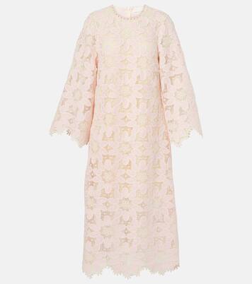 Robe midi Ottie en dentelle | Zimmermann