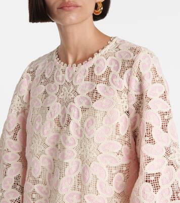 Robe midi Ottie en dentelle | Zimmermann