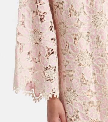 Robe midi Ottie en dentelle | Zimmermann