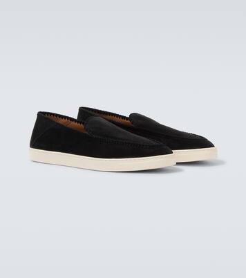 Slip-Ons aus Veloursleder | Giorgio Armani