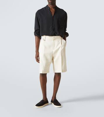 Slip-Ons aus Veloursleder | Giorgio Armani