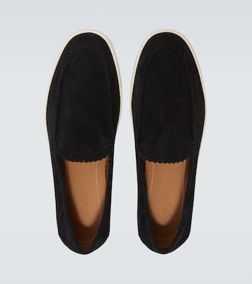 Slip-Ons aus Veloursleder | Giorgio Armani