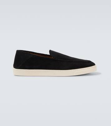 Slip-Ons aus Veloursleder | Giorgio Armani