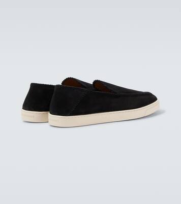 Slip-Ons aus Veloursleder | Giorgio Armani