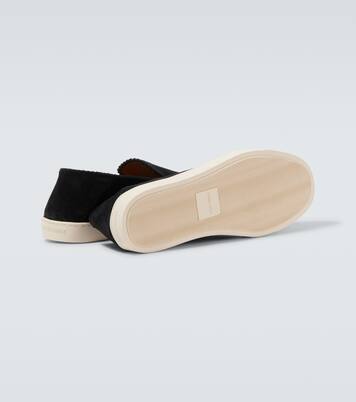 Slip-Ons aus Veloursleder | Giorgio Armani