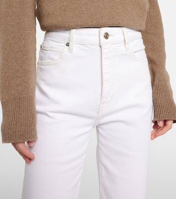 The Ruler high-rise straight jeans | Frame