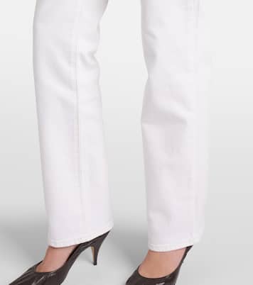 The Ruler high-rise straight jeans | Frame