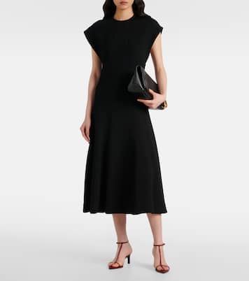 Midikleid aus Rippstrick | Jil Sander