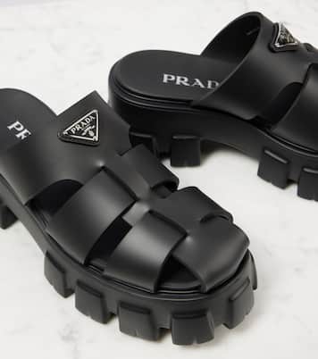 Plateau-Mules Monolith | Prada