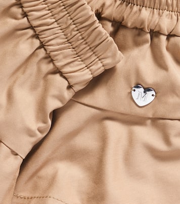 Top in misto cotone con volant | Monnalisa