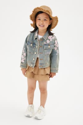 Top in misto cotone con volant | Monnalisa