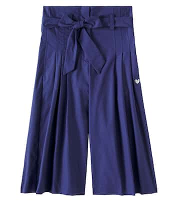 Pantaloni a palazzo in cotone | Monnalisa